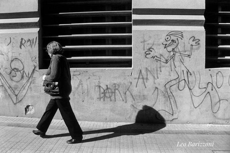 *Una de las primeras fotografías de Leo Barizzoni en Montevideo.*